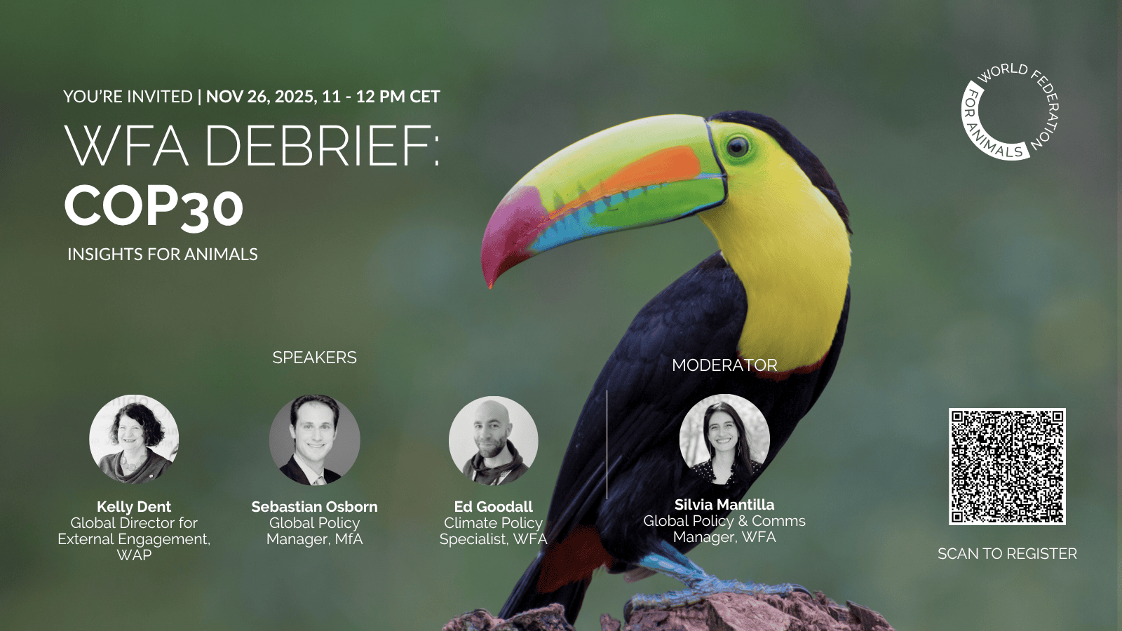 COP30 Debrief Event flyer horizontal