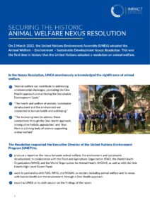 Impact Stories Nexus Resolution
