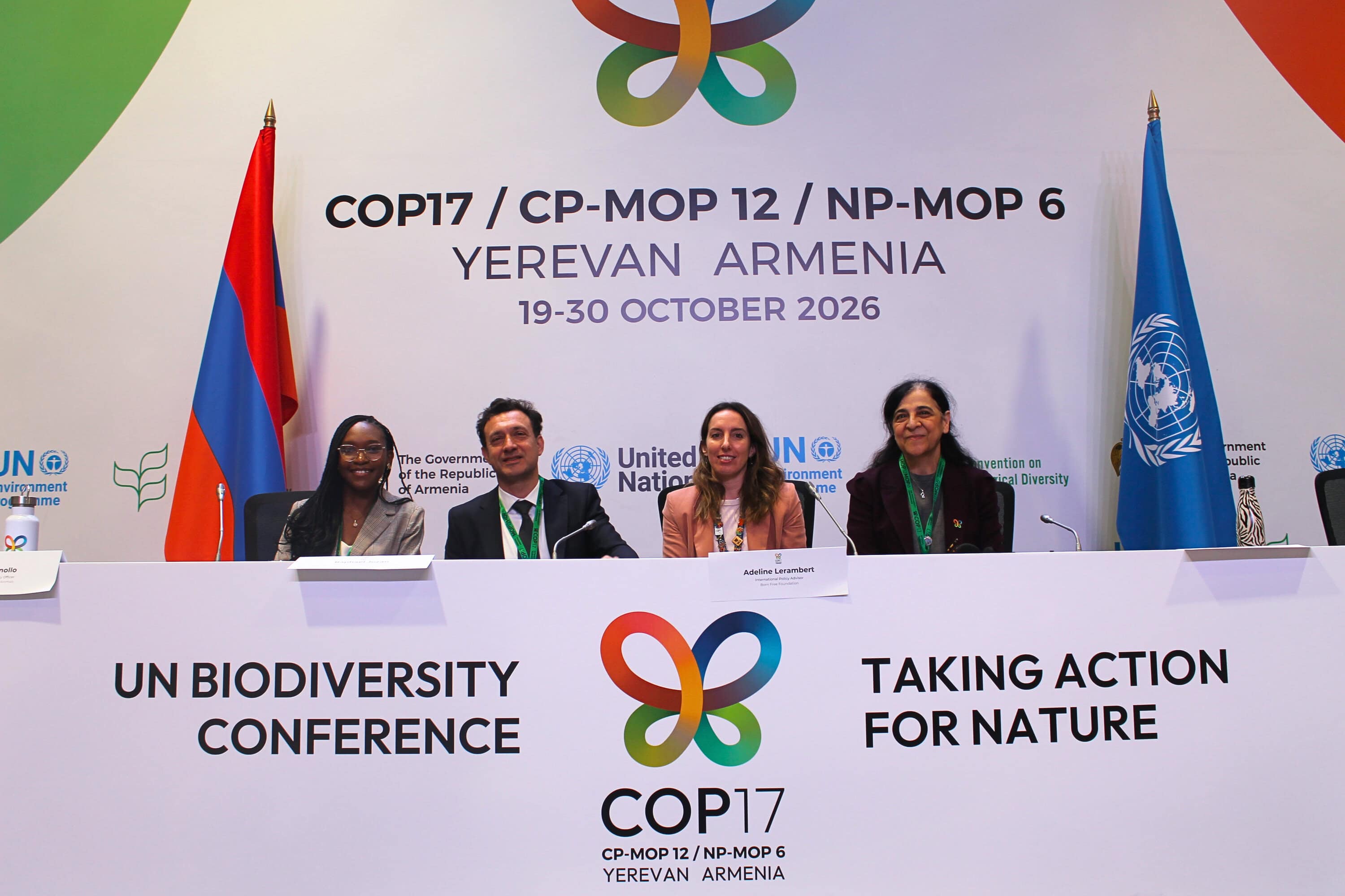 COP17 press conference: Launch of Animals for Biodiversity and Health guidance tool